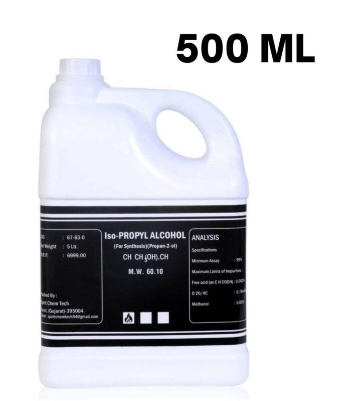Expert  iso propyl alcohol multi purpose cleaning and sanitation 99% pure [(ch3)2-ch-oh]CAS 67-63-0 [500 ML]