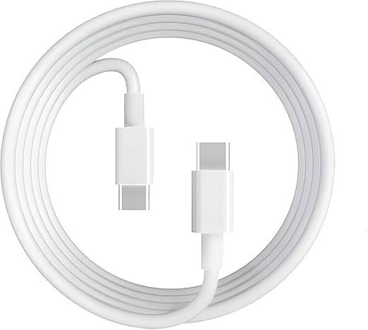 Spirit Power C-C super Fast Charging 100w/3.5A Cable Compatible with iPhone, MacBook Pro, Air, 17/16/15 Pro Max Series and all type of C charging, tangle free, 2 year warranty (1 metre)