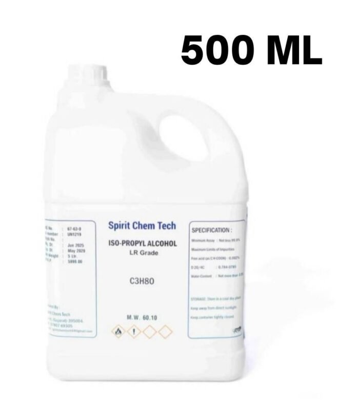 Spirit Chem Tech ISO PROPYL Alcohol LR Grade [500 ML]